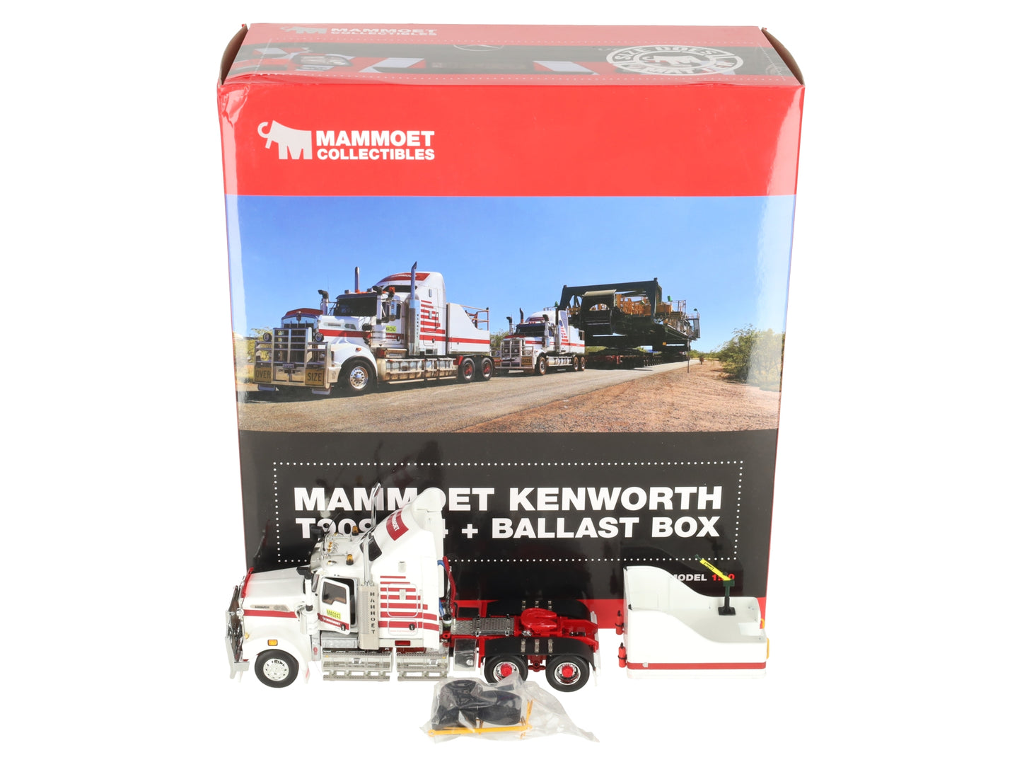 Drake 410273 1:50 Scale Diecast Mammoet T909 6x4 w/ Ballast Box LN/Box