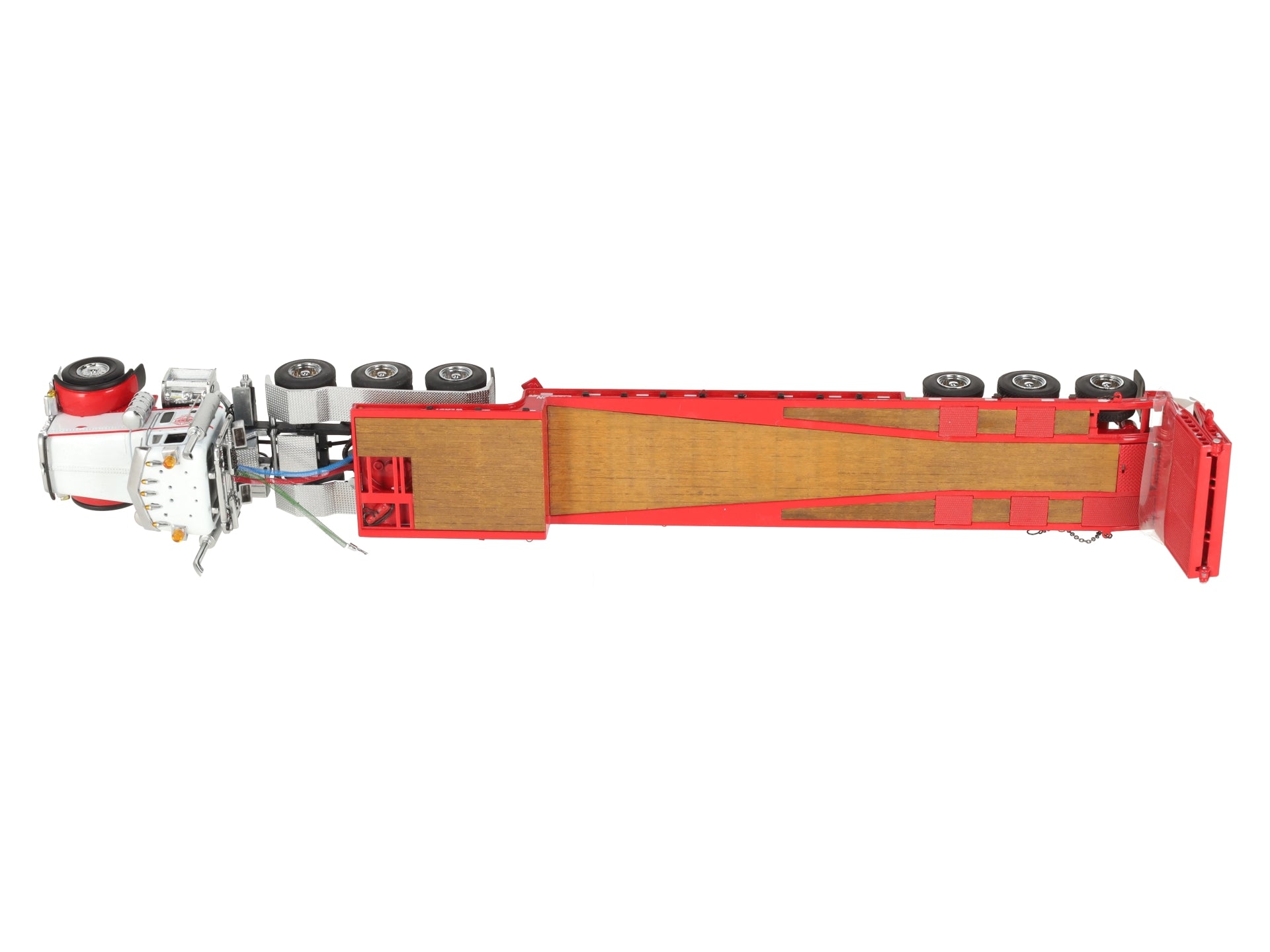 Sword Models SW2027-WEN 1:50 Wendt Peterbilt 379 Tractor w/Nelson Ramp Trailer LN/Box