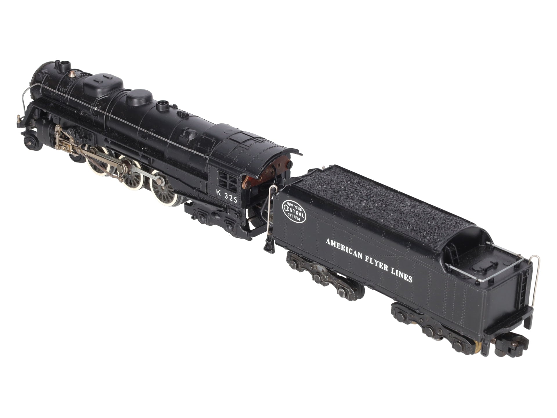 American Flyer K325 Vintage S New York Central 4-6-4 Steam Locomotive & Tender