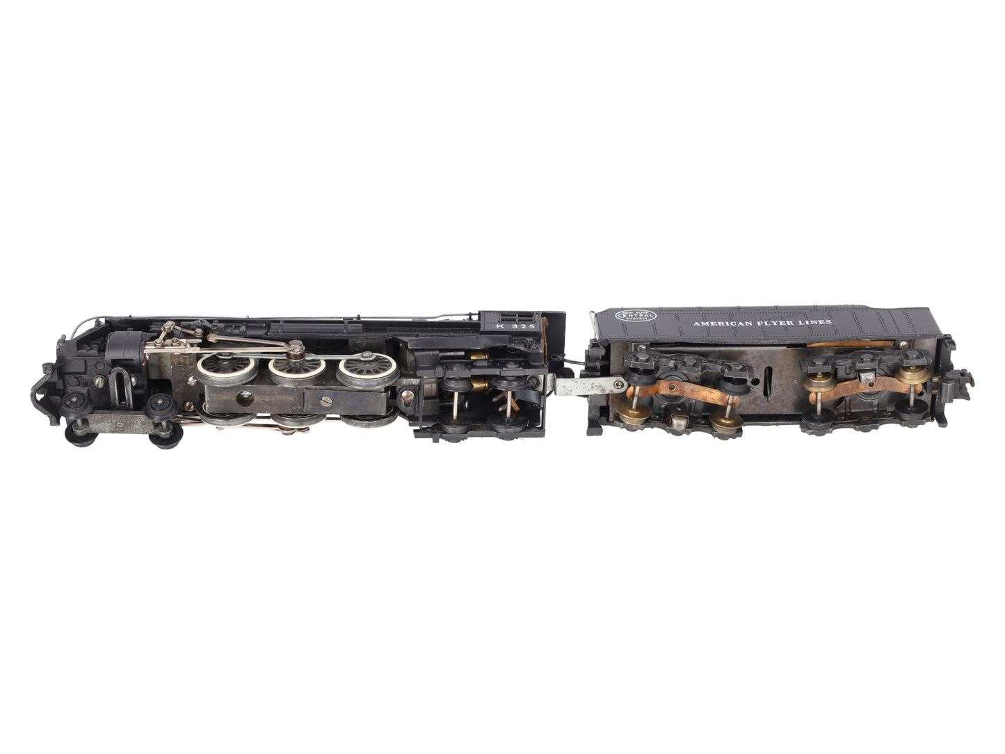 American Flyer K325 Vintage S New York Central 4-6-4 Steam Locomotive & Tender