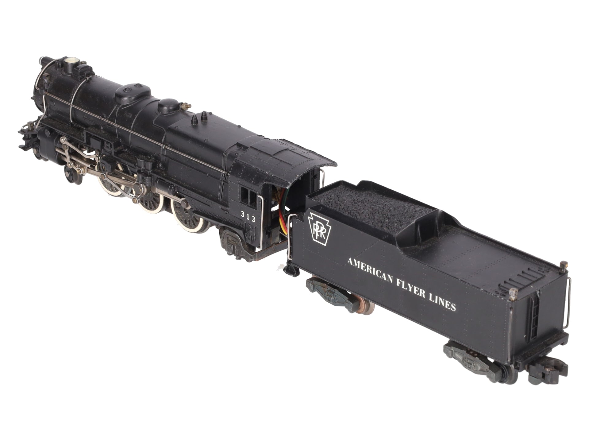 American Flyer 313 Vintage S Pennsylvania 4-6-2 Pacific Steam Loco & Tender VG