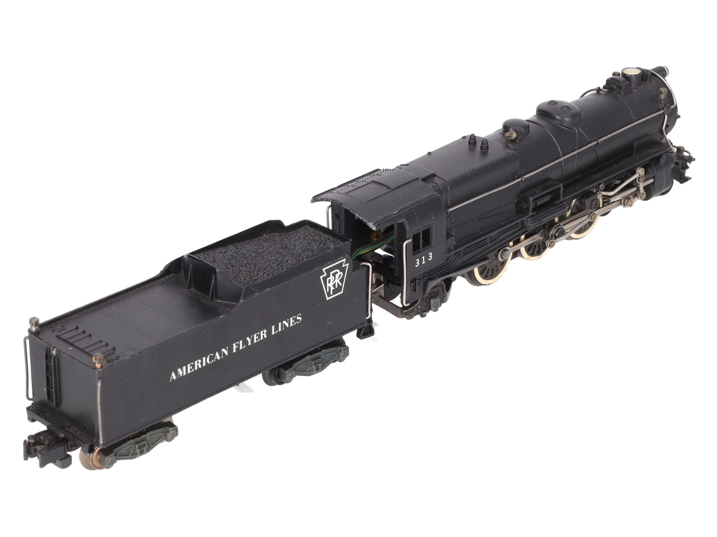 American Flyer 313 Vintage S Pennsylvania 4-6-2 Pacific Steam Loco & Tender VG