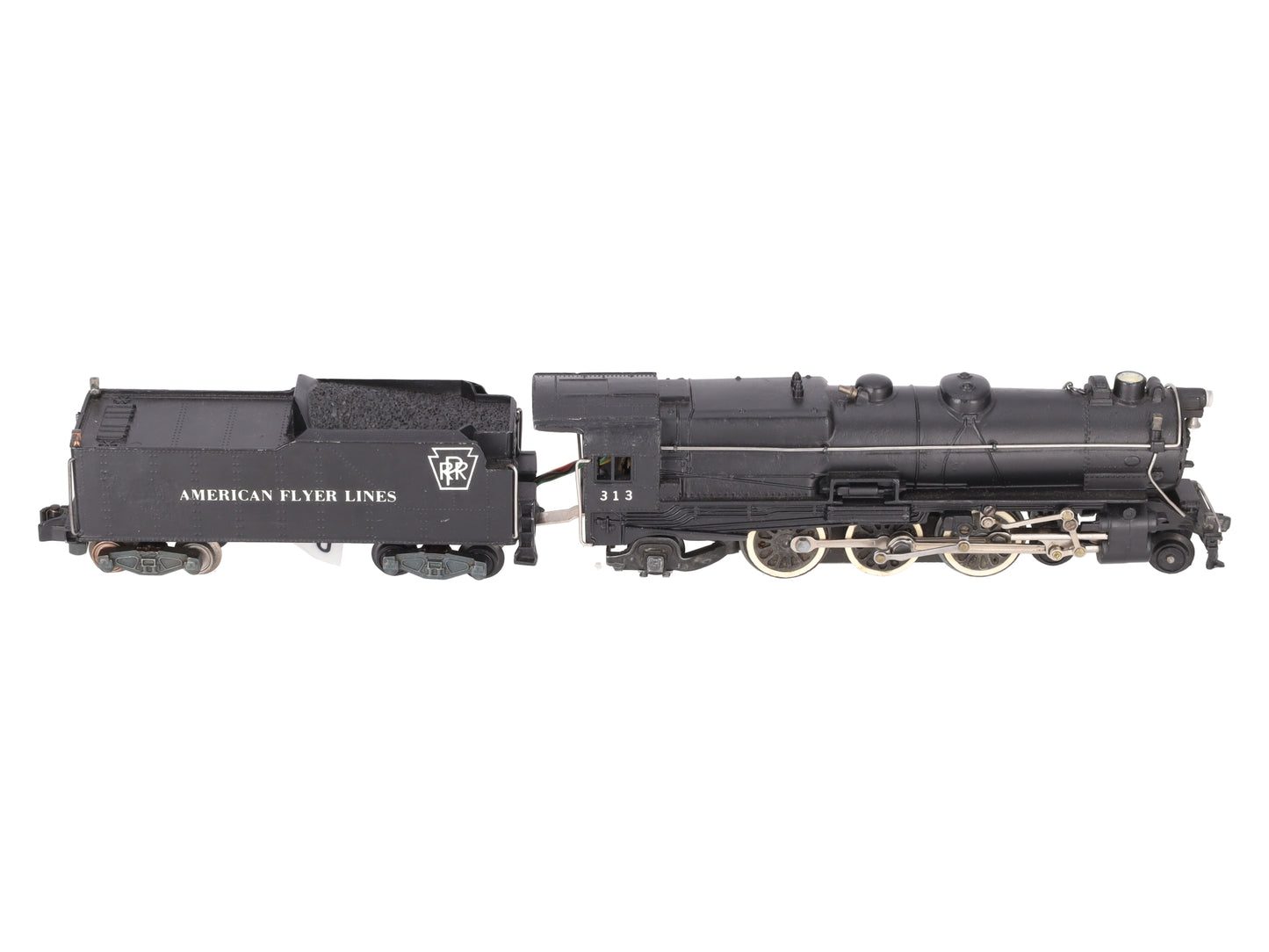 American Flyer 313 Vintage S Pennsylvania 4-6-2 Pacific Steam Loco & Tender VG