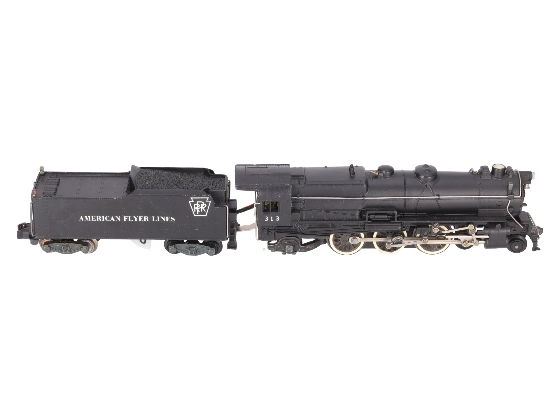 American Flyer 313 Vintage S Pennsylvania 4-6-2 Pacific Steam Loco & Tender VG