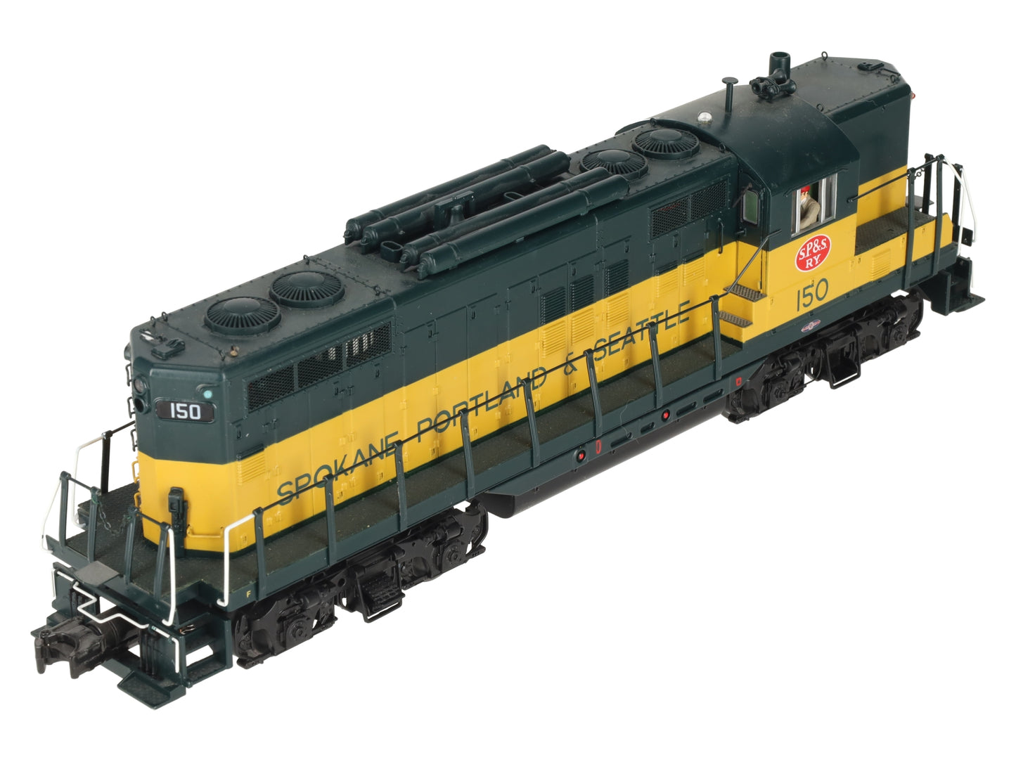 MTH 20-21546-1 O Gauge SP&S GP-9 Diesel Locomotive #150 w/ PS 3.0 VG/Box
