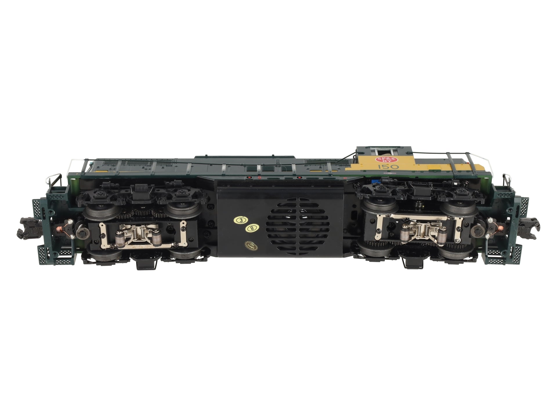 MTH 20-21546-1 O Gauge SP&S GP-9 Diesel Locomotive #150 w/ PS 3.0 VG/Box