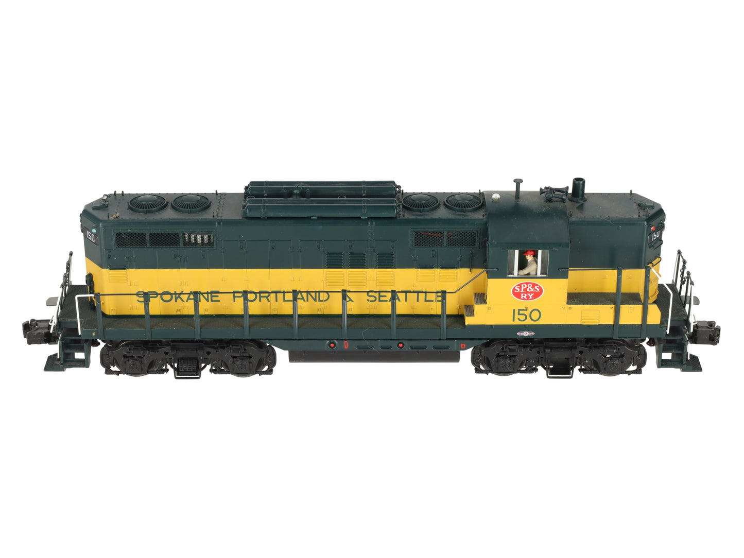 MTH 20-21546-1 O Gauge SP&S GP-9 Diesel Locomotive #150 w/ PS 3.0 VG/Box