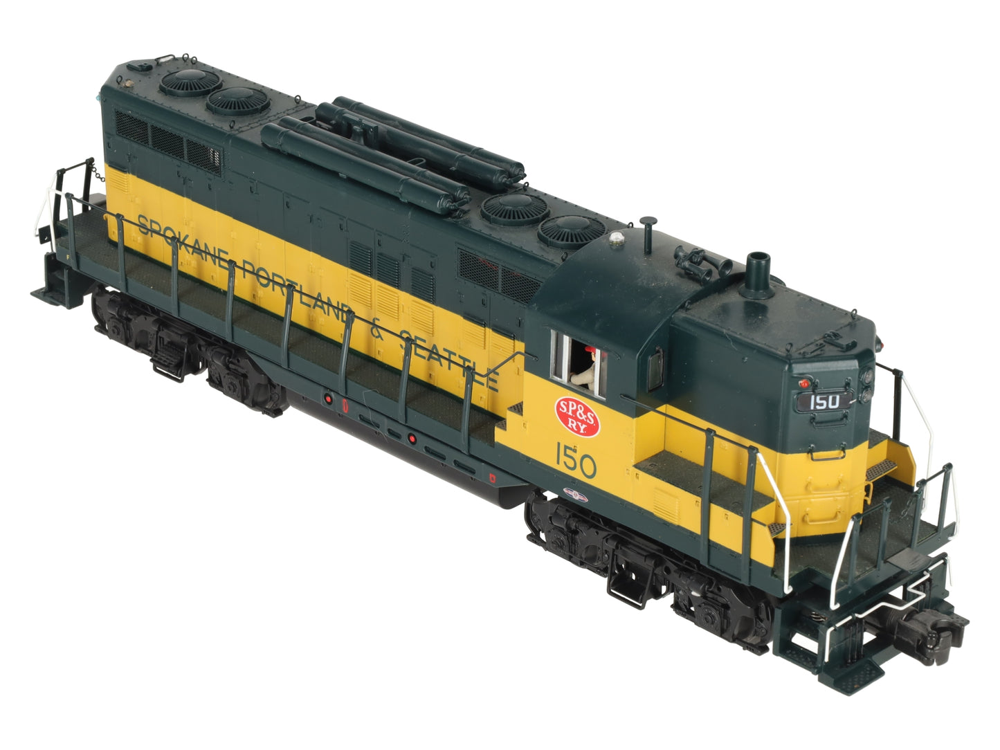 MTH 20-21546-1 O Gauge SP&S GP-9 Diesel Locomotive #150 w/ PS 3.0 VG/Box