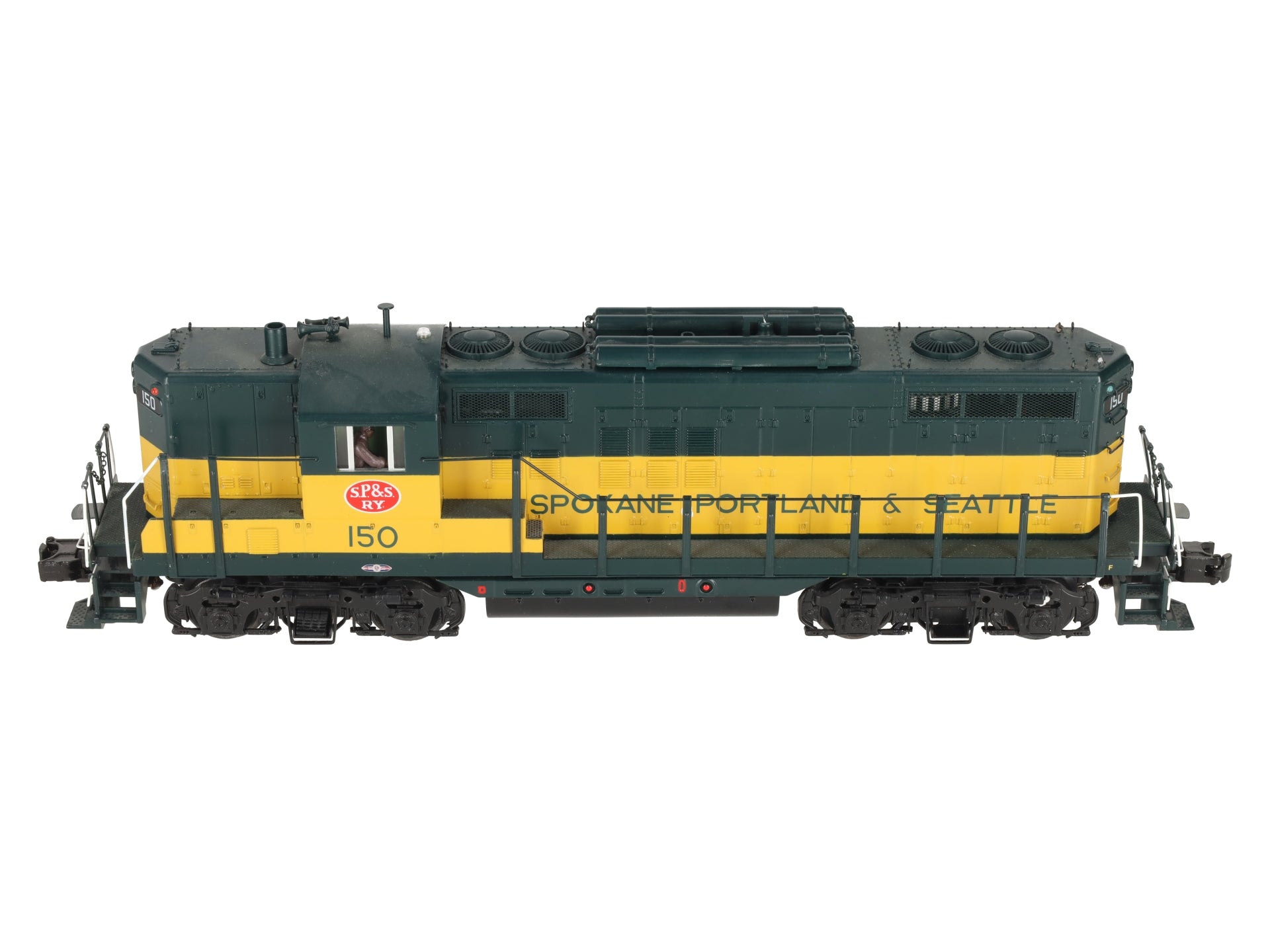 MTH 20-21546-1 O Gauge SP&S GP-9 Diesel Locomotive #150 w/ PS 3.0 VG/Box