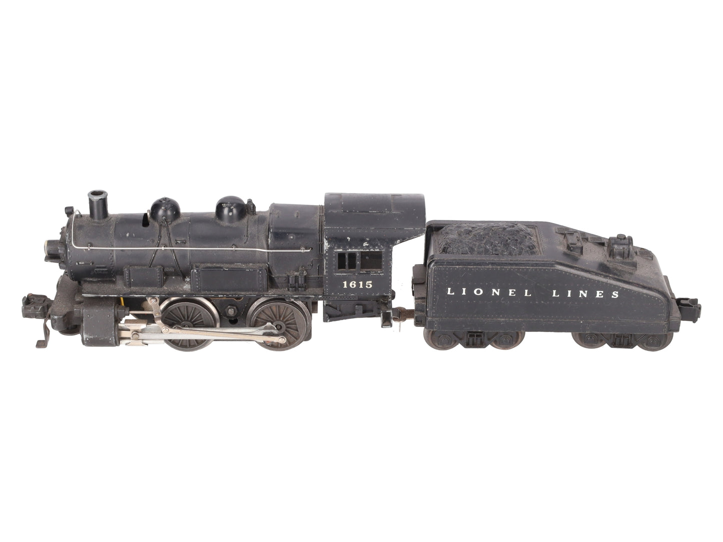 Lionel 1615 Vintage O 0-4-0 Diecast Steam Switcher Locomotive & Tender VG