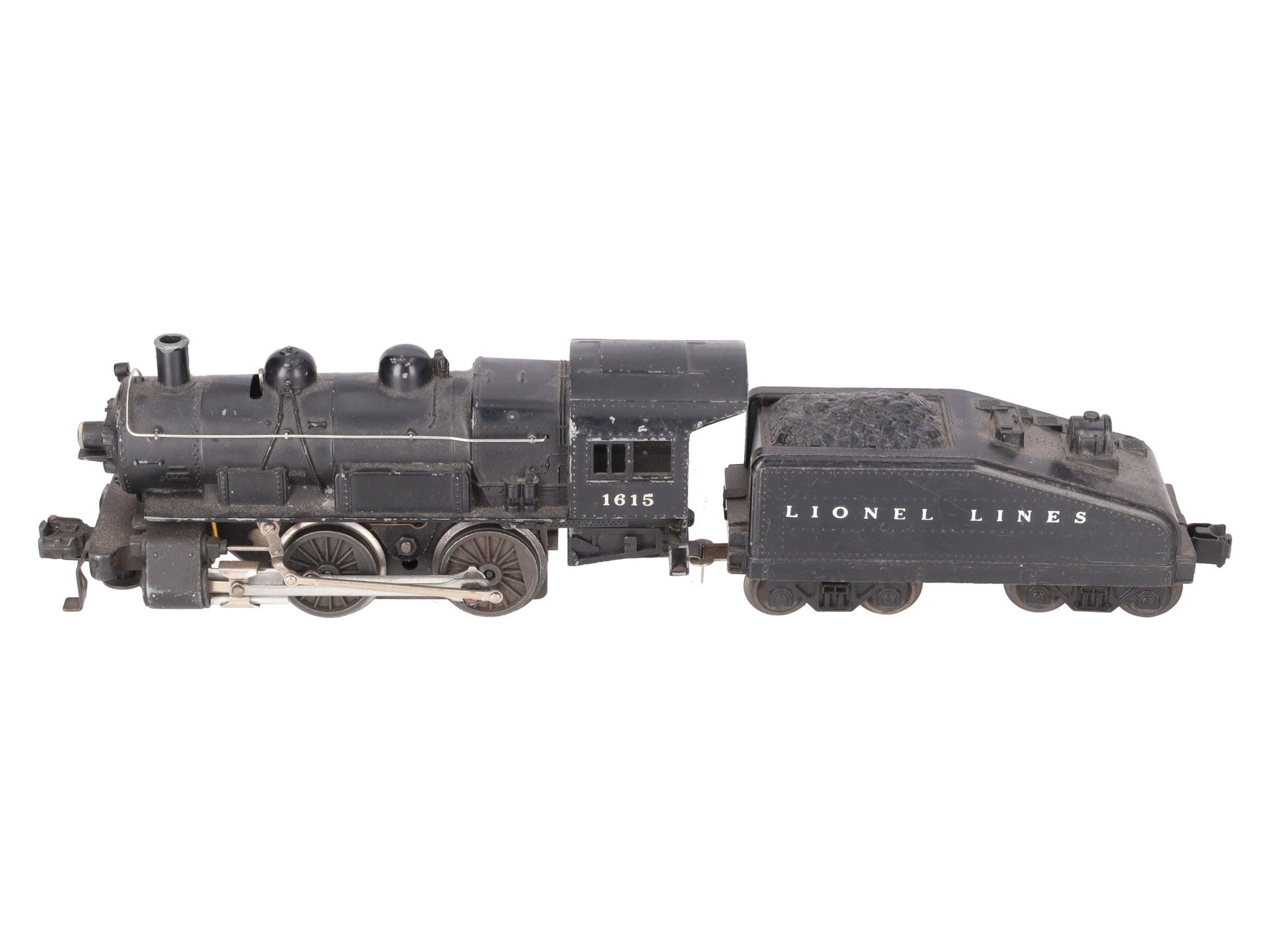 Lionel 1615 Vintage O 0-4-0 Diecast Steam Switcher Locomotive & Tender VG