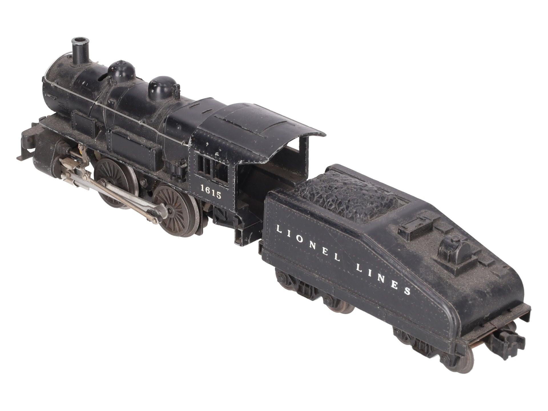 Lionel 1615 Vintage O 0-4-0 Diecast Steam Switcher Locomotive & Tender VG