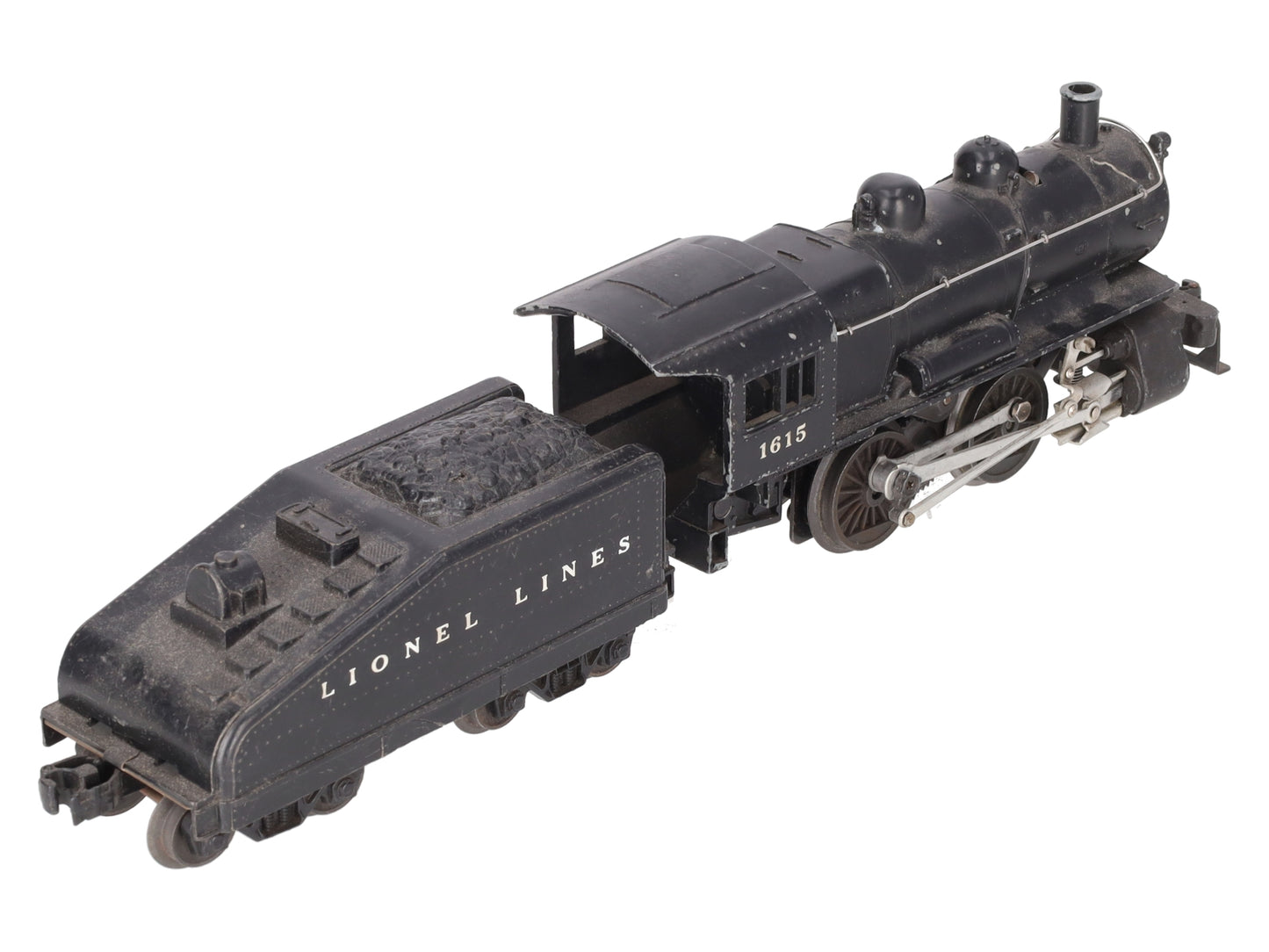 Lionel 1615 Vintage O 0-4-0 Diecast Steam Switcher Locomotive & Tender VG