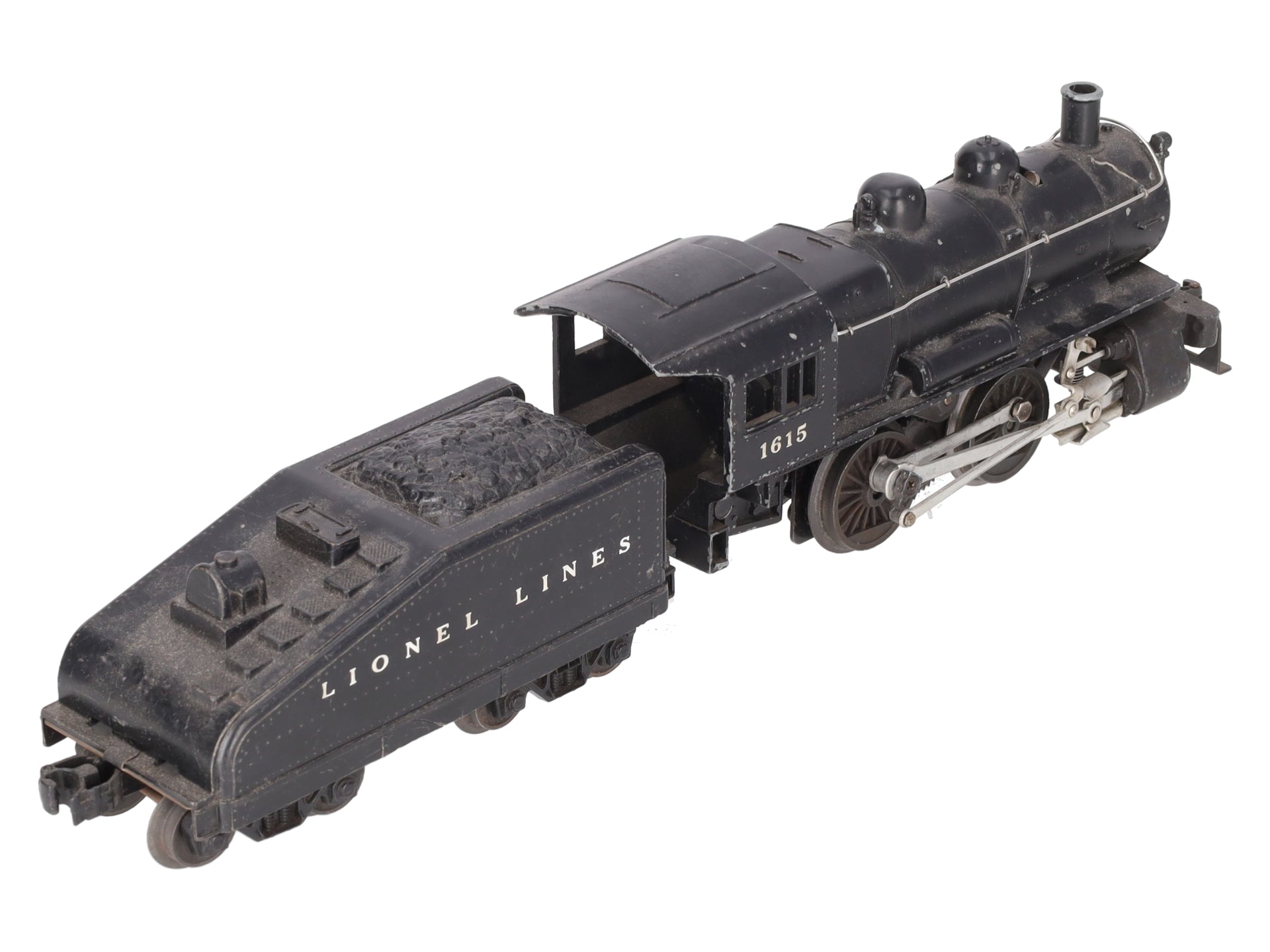 Lionel 1615 Vintage O 0-4-0 Diecast Steam Switcher Locomotive & Tender VG