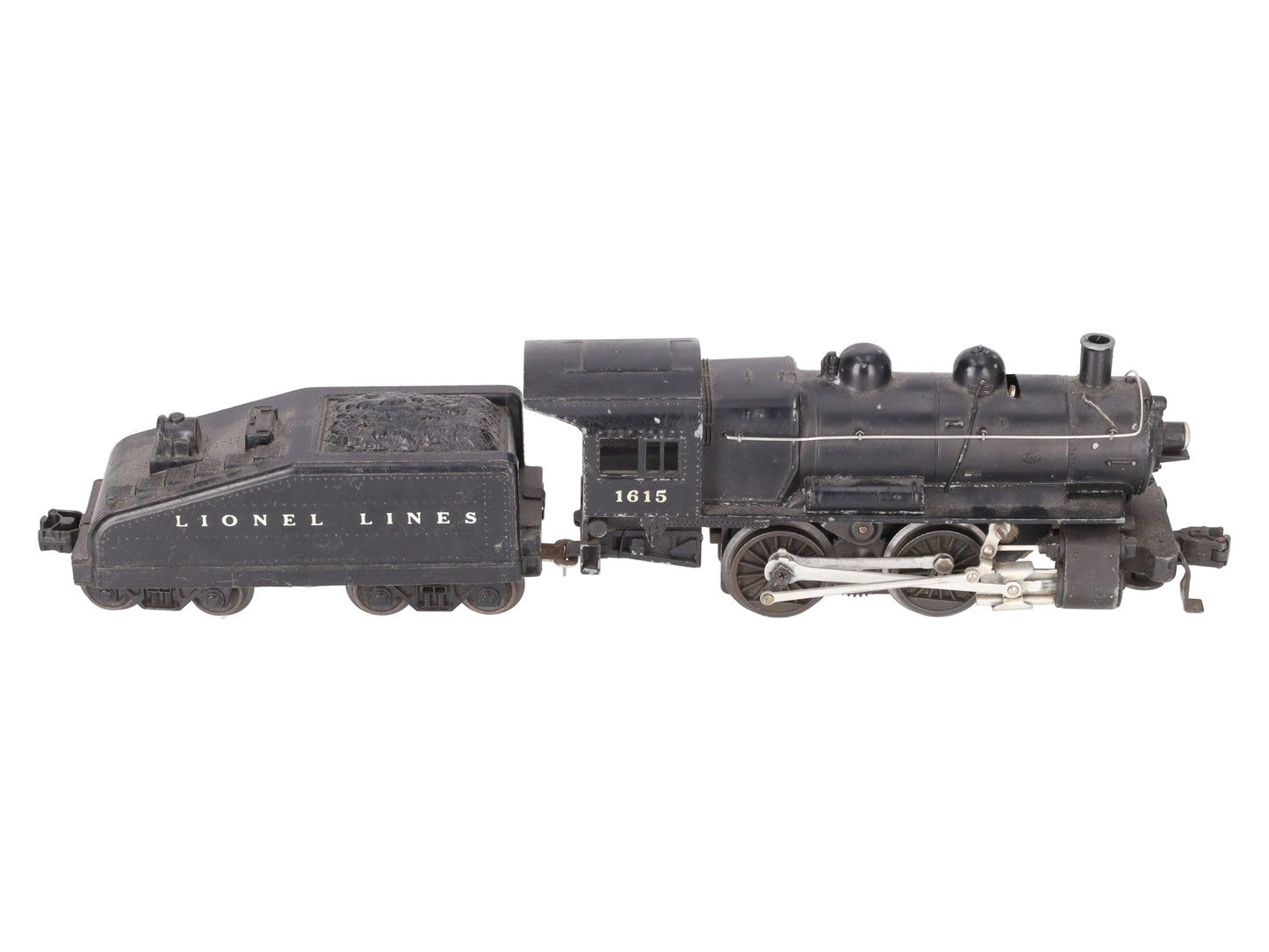 Lionel 1615 Vintage O 0-4-0 Diecast Steam Switcher Locomotive & Tender VG