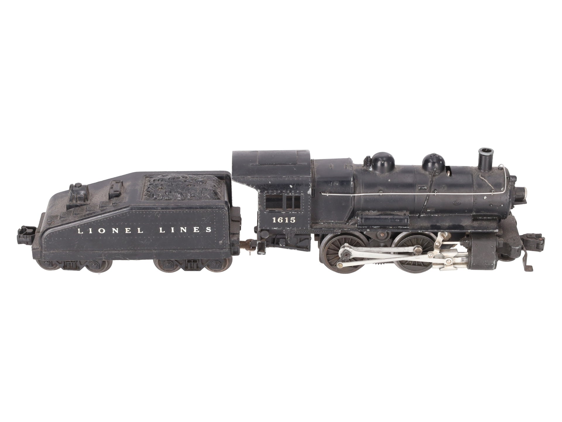 Lionel 1615 Vintage O 0-4-0 Diecast Steam Switcher Locomotive & Tender VG