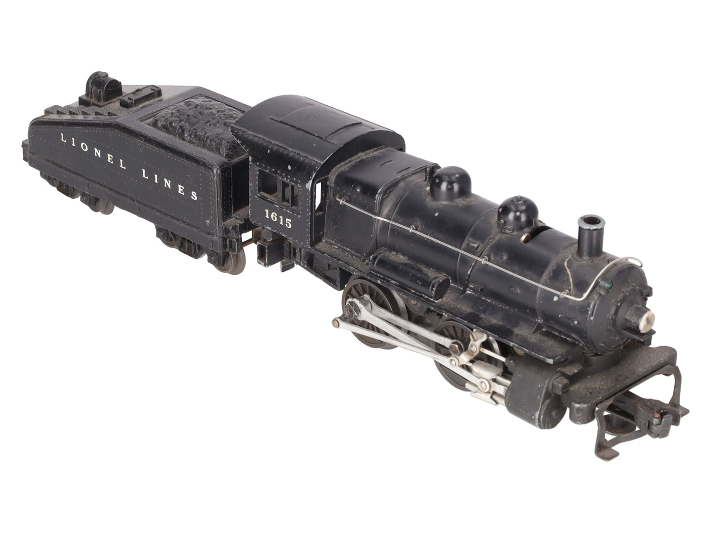 Lionel 1615 Vintage O 0-4-0 Diecast Steam Switcher Locomotive & Tender VG