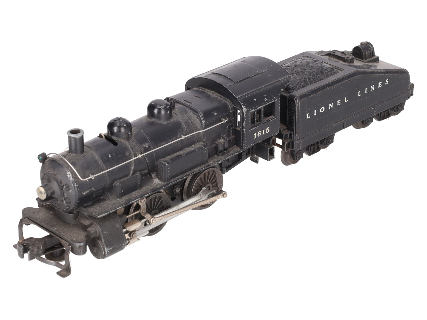 Lionel 1615 Vintage O 0-4-0 Diecast Steam Switcher Locomotive & Tender VG