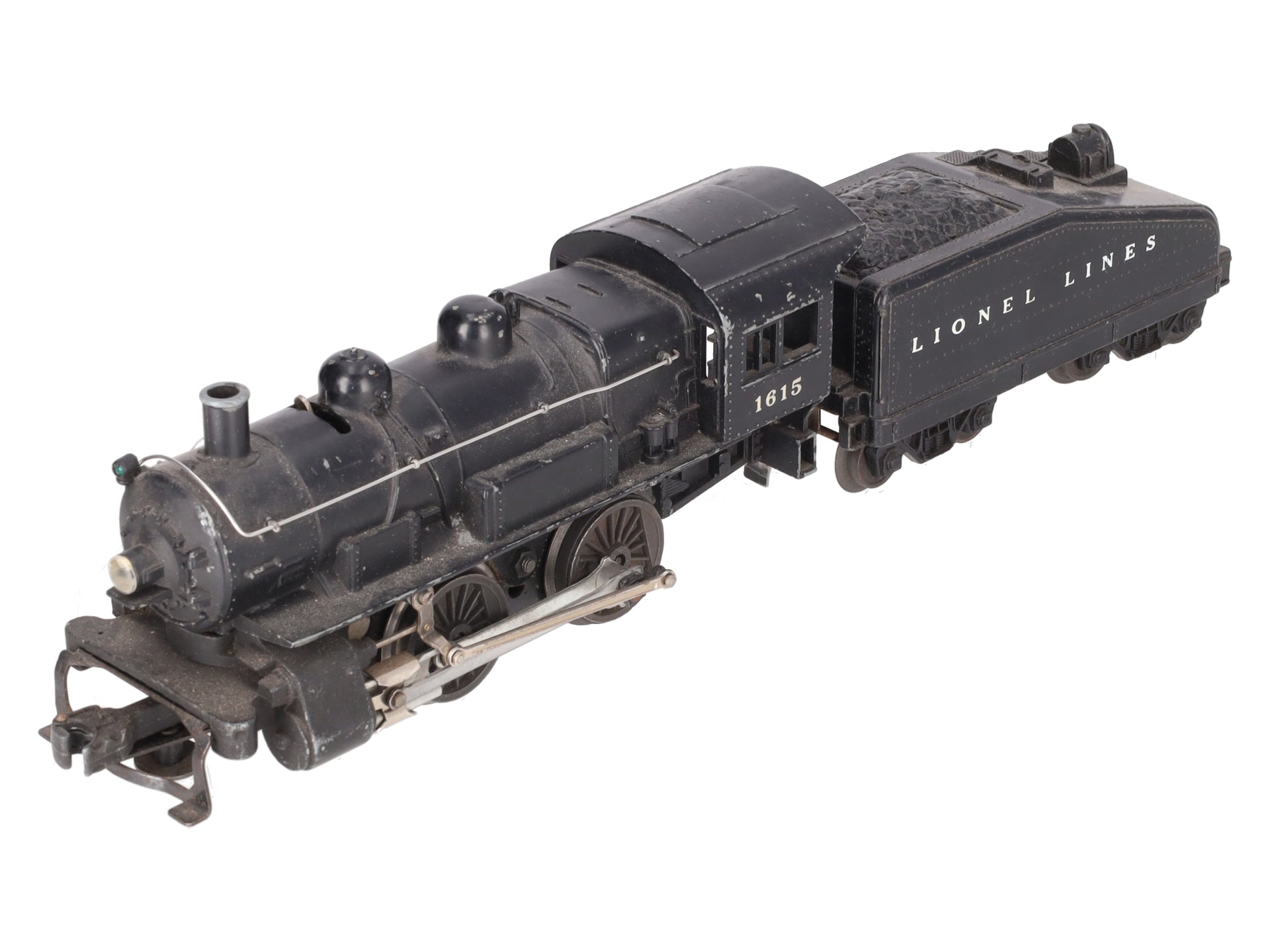 Lionel 1615 Vintage O 0-4-0 Diecast Steam Switcher Locomotive & Tender VG