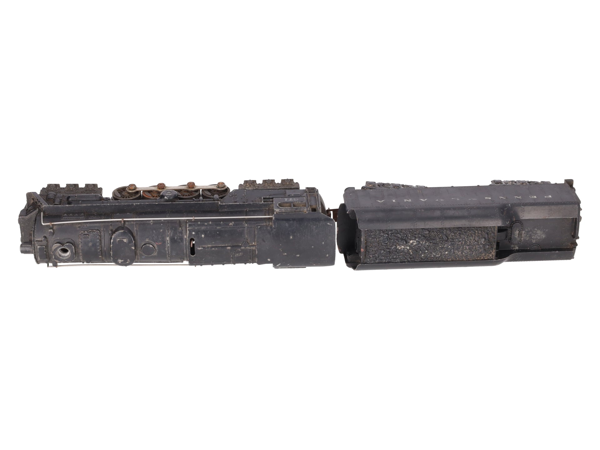 Lionel 671 Vintage O 6-8-6 Diecast Steam Turbine Locomotive with 2671W Tender VG
