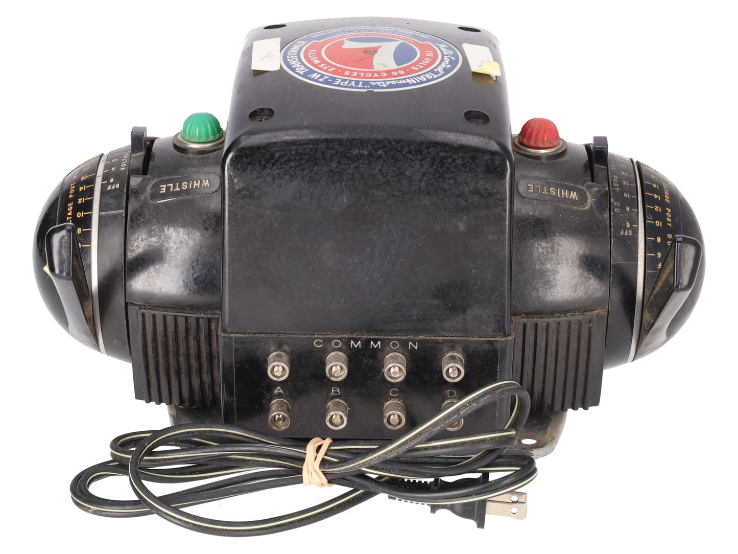 Lionel ZW Vintage O Gauge Trainmaster 275 Watt Transformer with Whistle VG