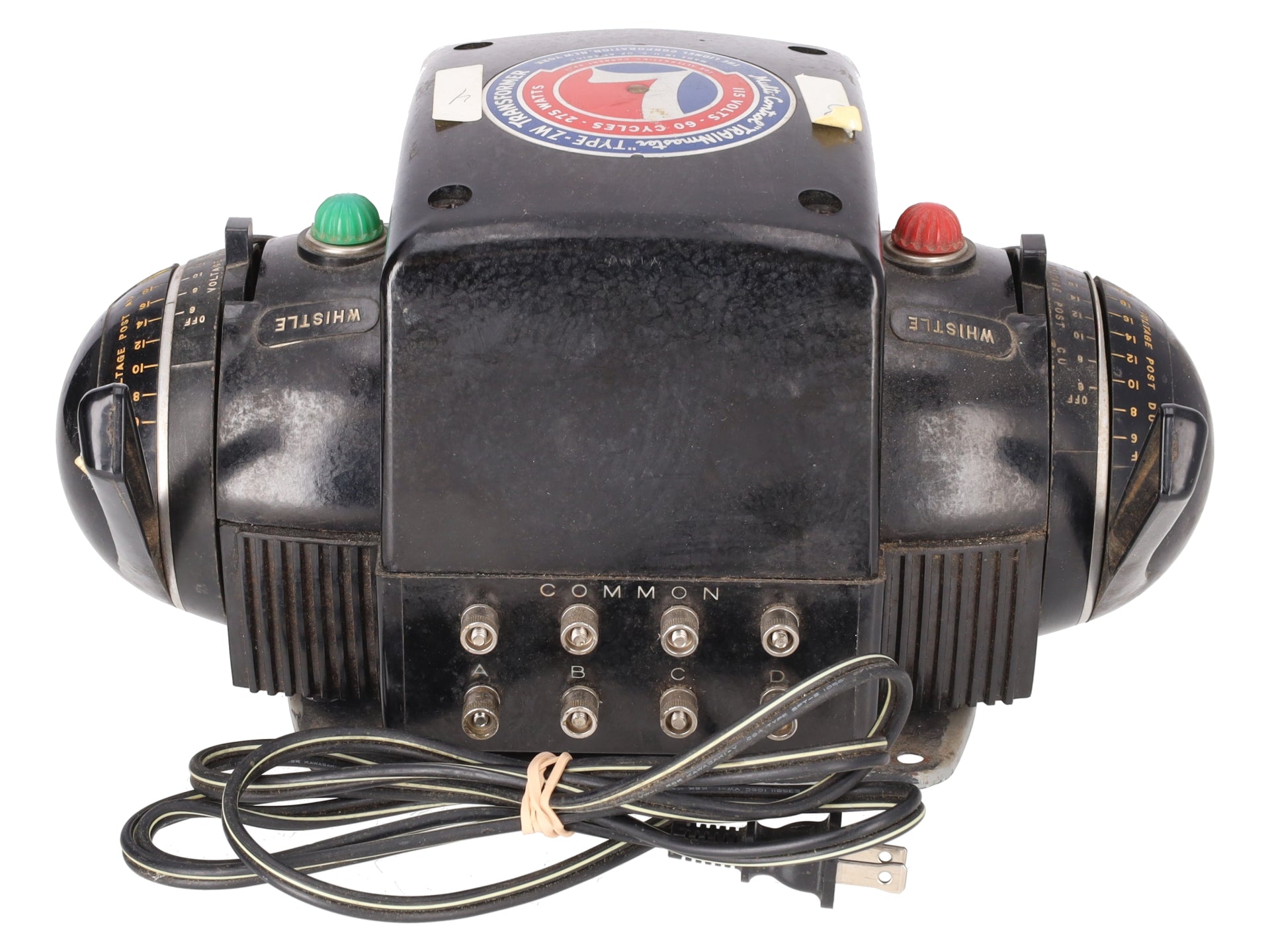 Lionel ZW Vintage O Gauge Trainmaster 275 Watt Transformer with Whistle VG
