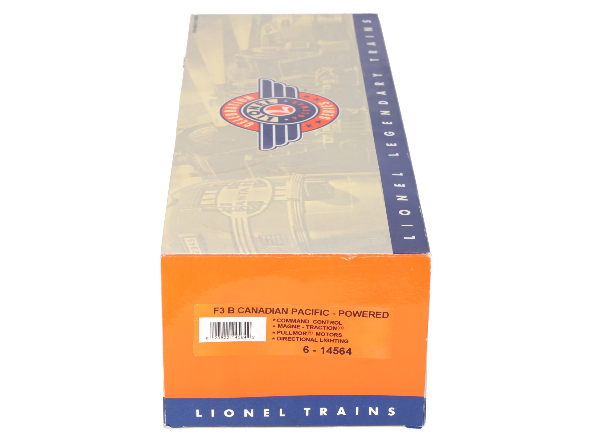 Lionel 6-14564 O Gauge PWC Canadian Pacific F3 Powered Diesel B-Unit #2373C LN/Box