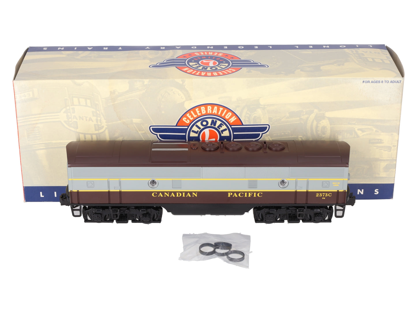 Lionel 6-14564 O Gauge PWC Canadian Pacific F3 Powered Diesel B-Unit #2373C LN/Box