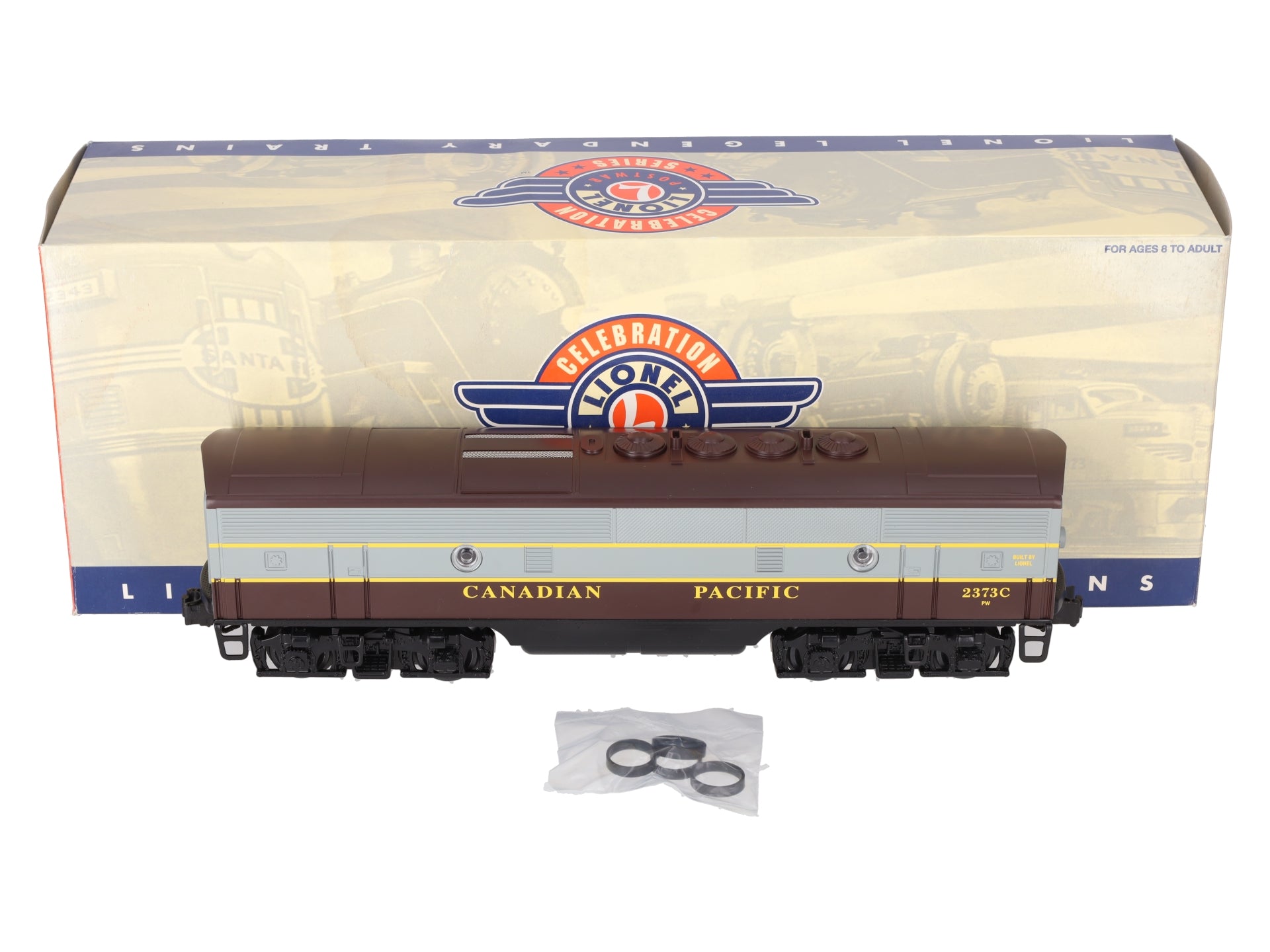 Lionel 6-14564 O Gauge PWC Canadian Pacific F3 Powered Diesel B-Unit #2373C LN/Box