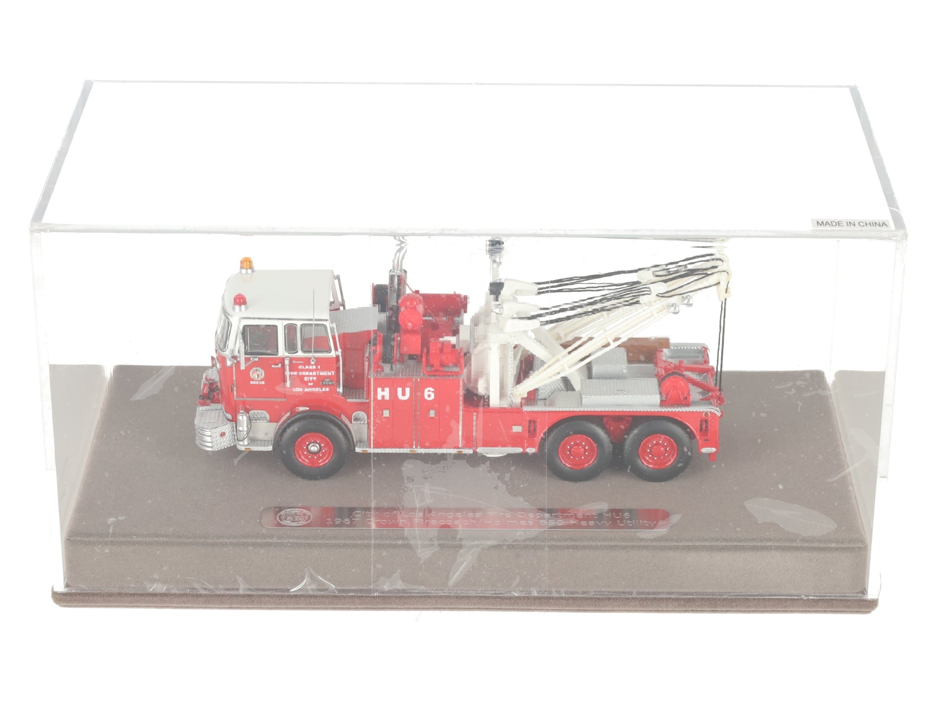 Fire Replicas 159-6.2 1:50 Diecast Fire Dept Holmes 850 Heavy Utility LN/Box