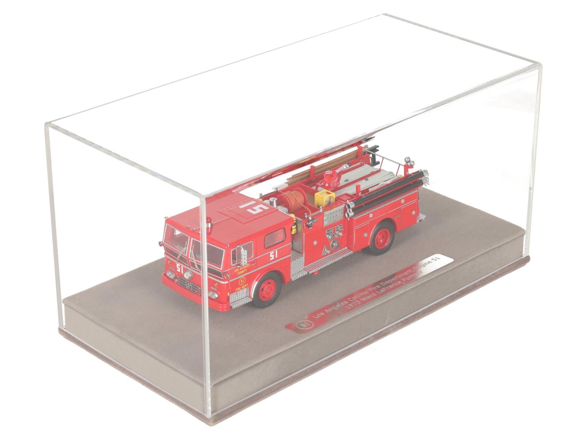 Fire Replicas 141-51 1:50 Diecast Los Angeles County Fire Dept Engine 51 LN/Box