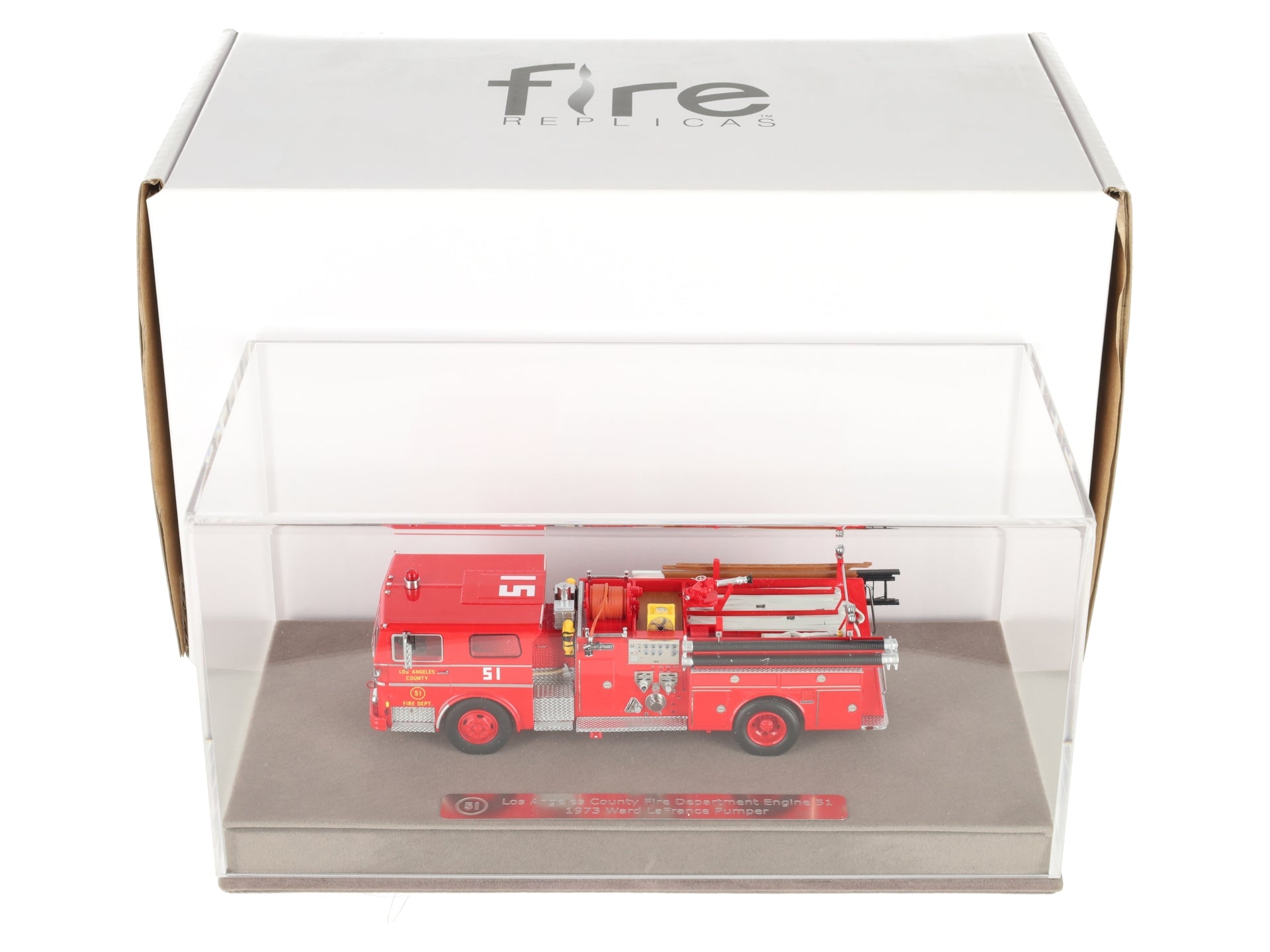 Fire Replicas 141-51 1:50 Diecast Los Angeles County Fire Dept Engine 51 LN/Box