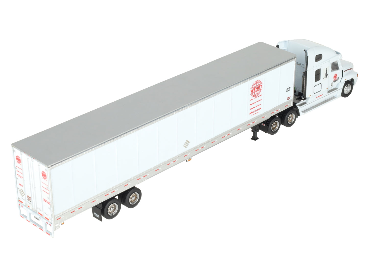Sword Models SW2068 1:50 Freightliner Century Tractor w/ Wabash 53' Box Trailer VG/Box