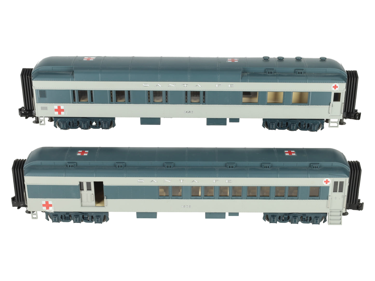 MTH O Gauge Custom ATSF Passenger Cars [2]