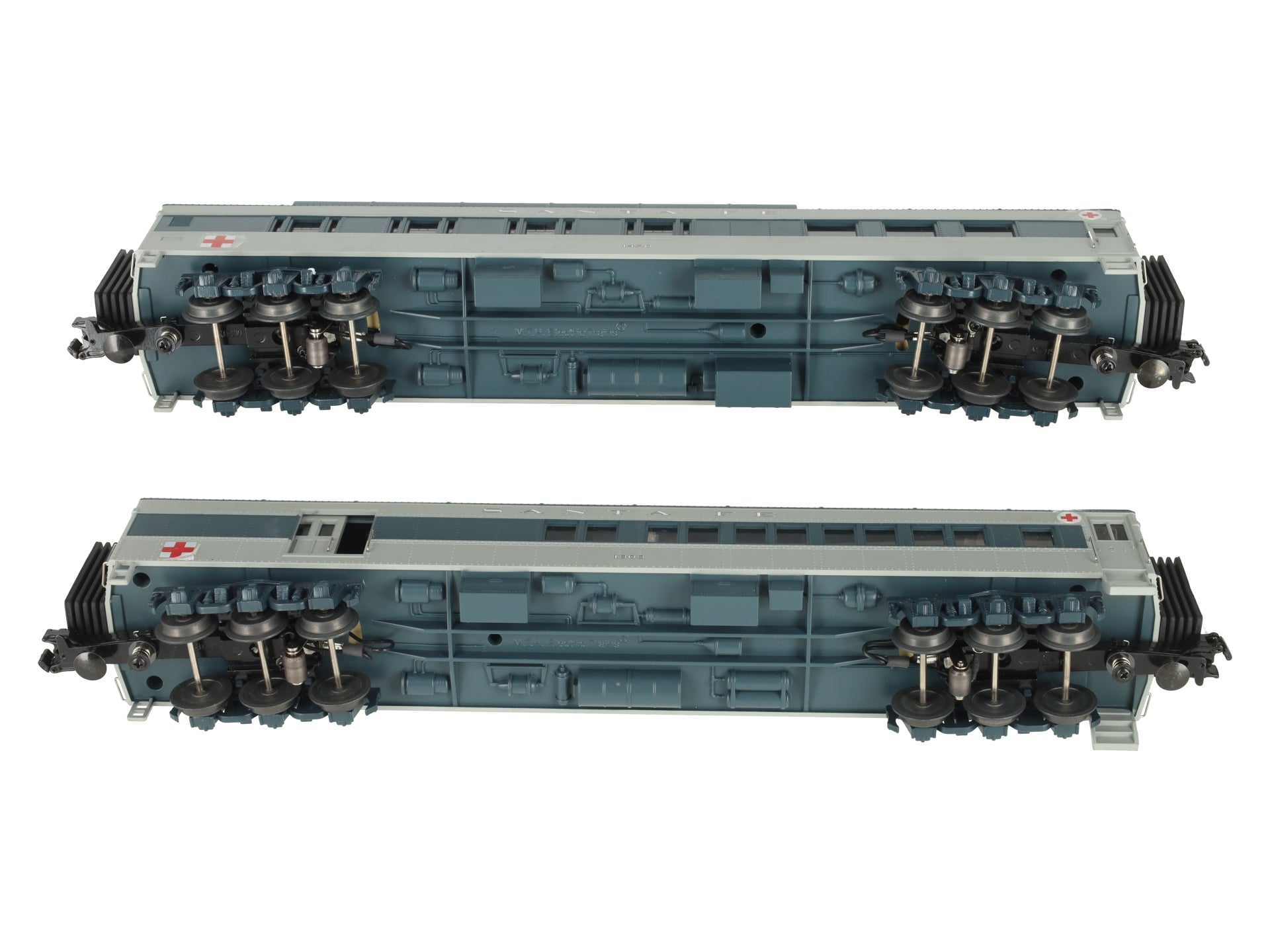 MTH O Gauge Custom ATSF Passenger Cars [2]