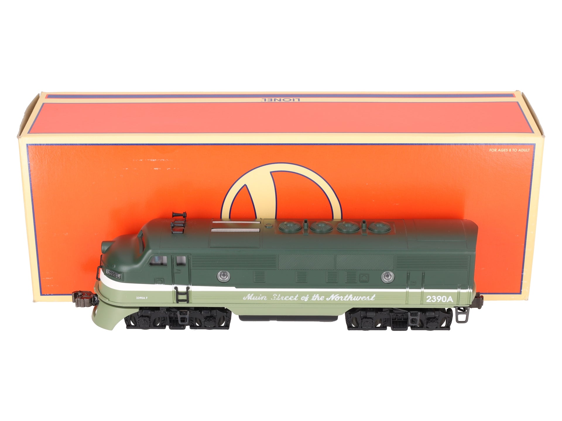 Lionel 6-18145 O Gauge Northern Pacific F-3 A Unit Diesel Locomotive #2390A LN/Box