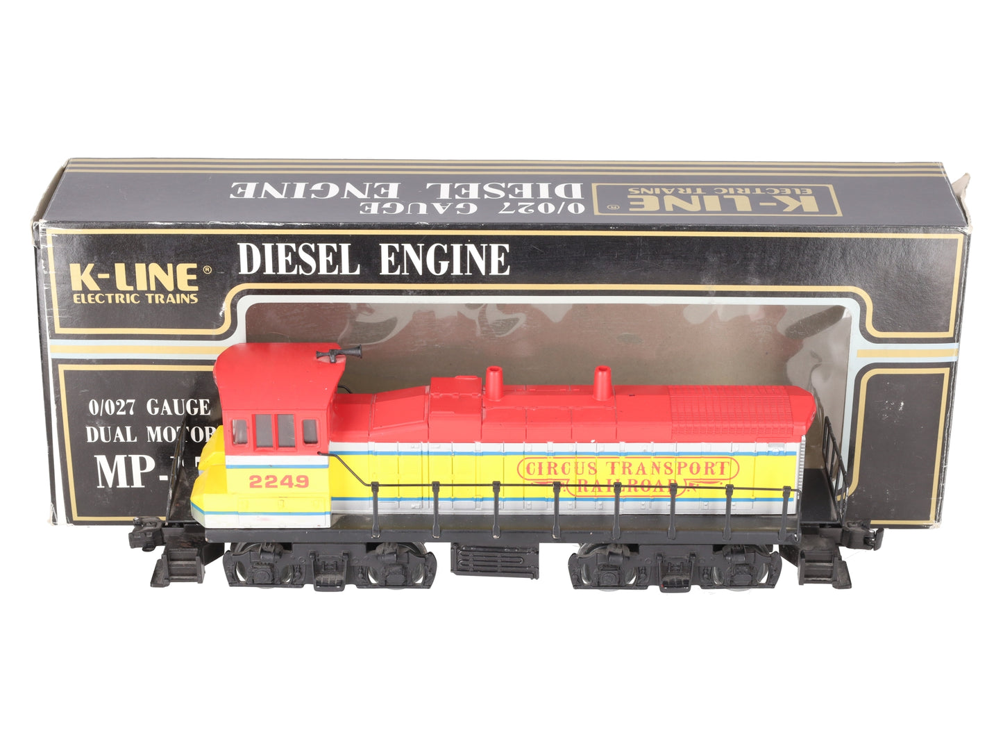 K-Line K2249 O Circus Transport Railway MP-15 Diesel Locomotive #2249 EX/Box
