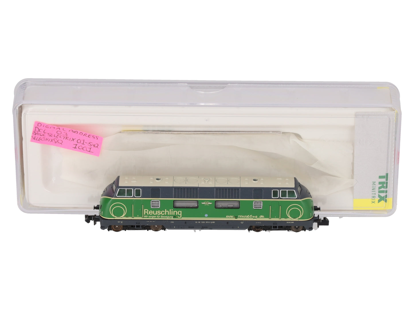 Trix 16221 N Brohltal Railroad BE V 200 Diesel Locomotive
