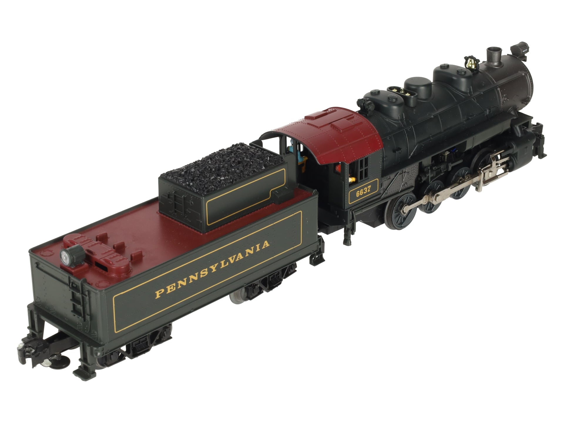 Lionel 6-83984 O Gauge Pennsylvania Flyer LionChief Steam Loco & Tender #6637 LN