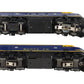 Lionel 6-18117 O Gauge Santa Fe Blue/Yellow F3 AA Diesel Set EX/Box