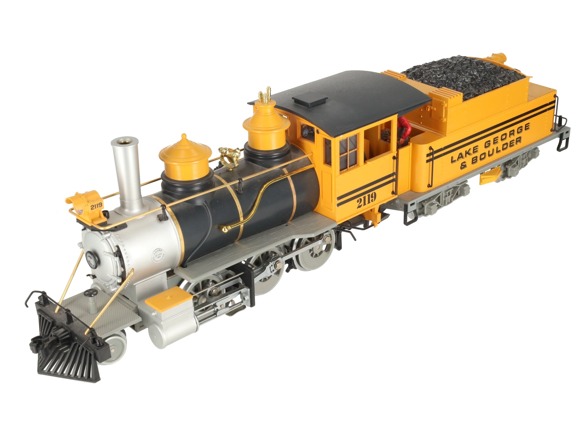 LGB 2119D G Lake George and Boulder 2-6-0 Mogul Steam Locomotive & Tender #2119 EX/Box