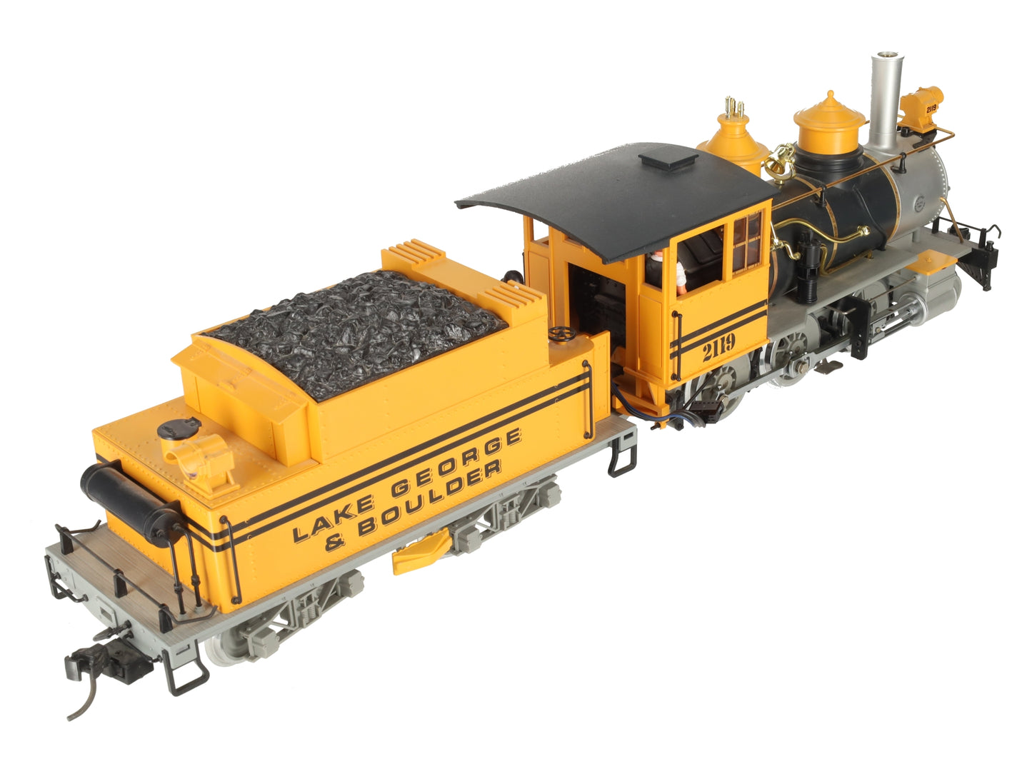 LGB 2119D G Lake George and Boulder 2-6-0 Mogul Steam Locomotive & Tender #2119 EX/Box