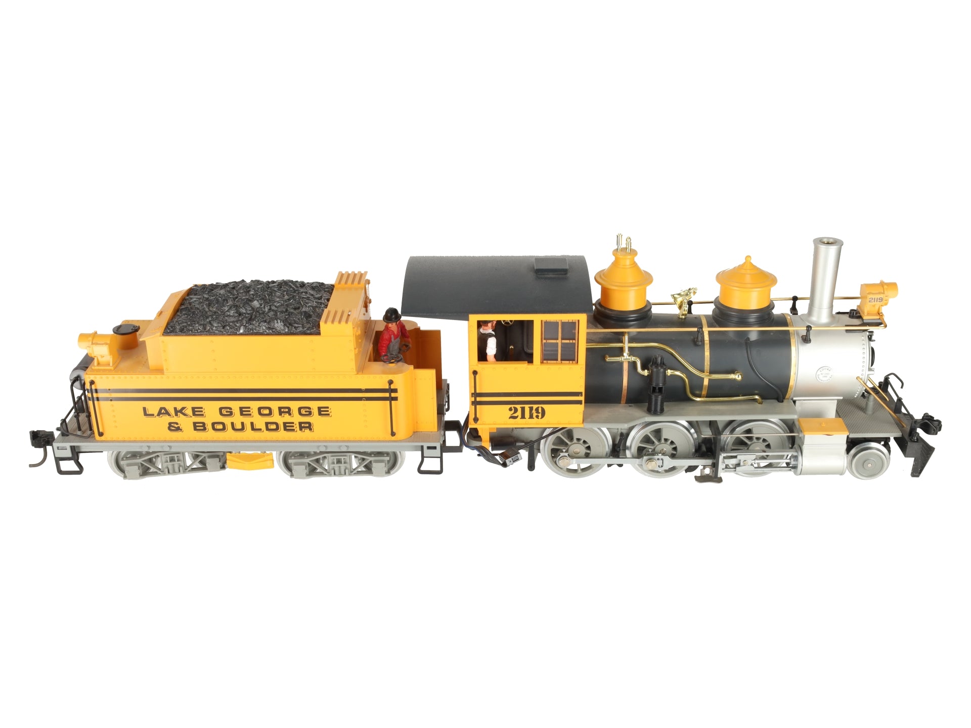LGB 2119D G Lake George and Boulder 2-6-0 Mogul Steam Locomotive & Tender #2119 EX/Box