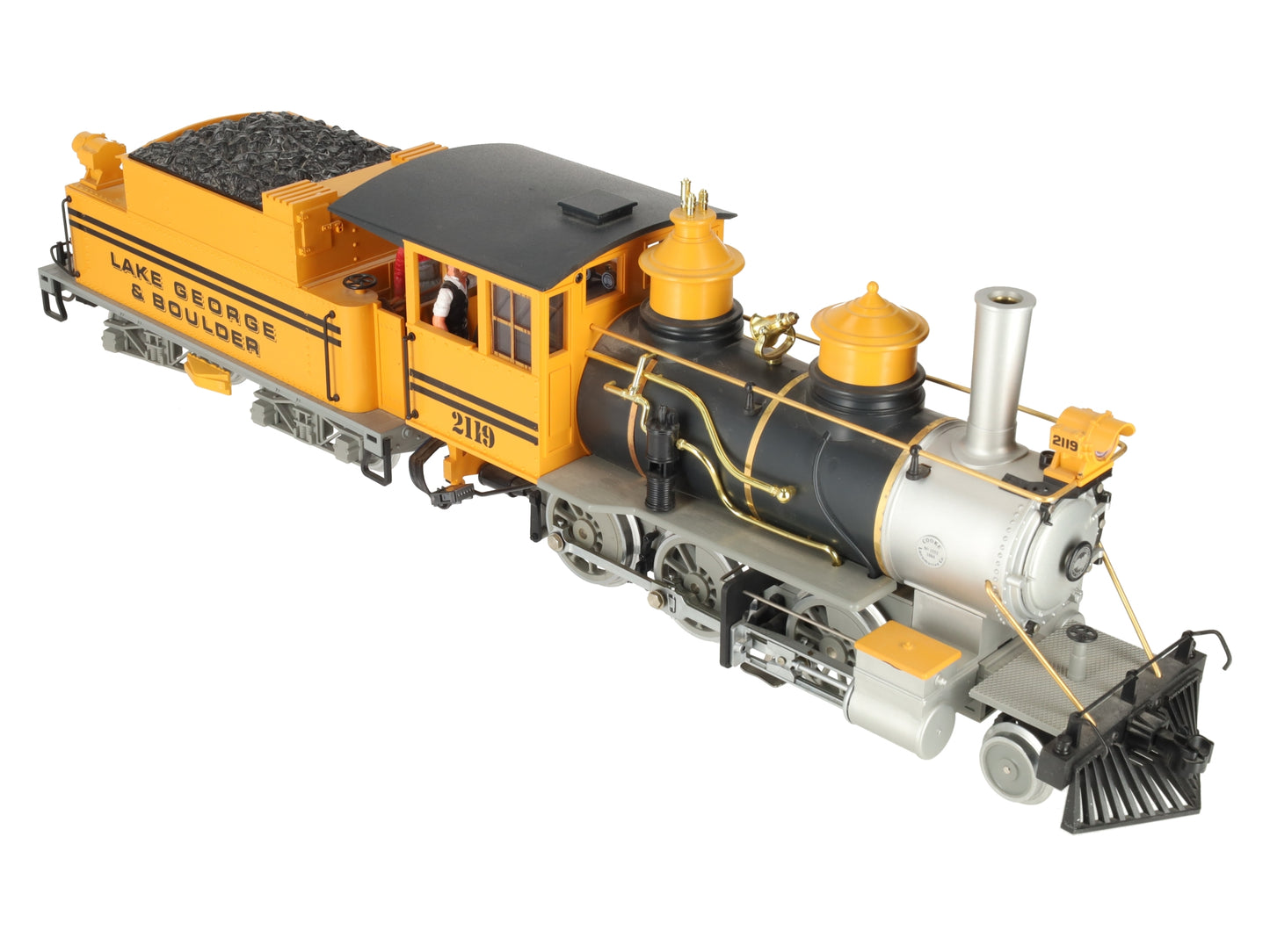 LGB 2119D G Lake George and Boulder 2-6-0 Mogul Steam Locomotive & Tender #2119 EX/Box