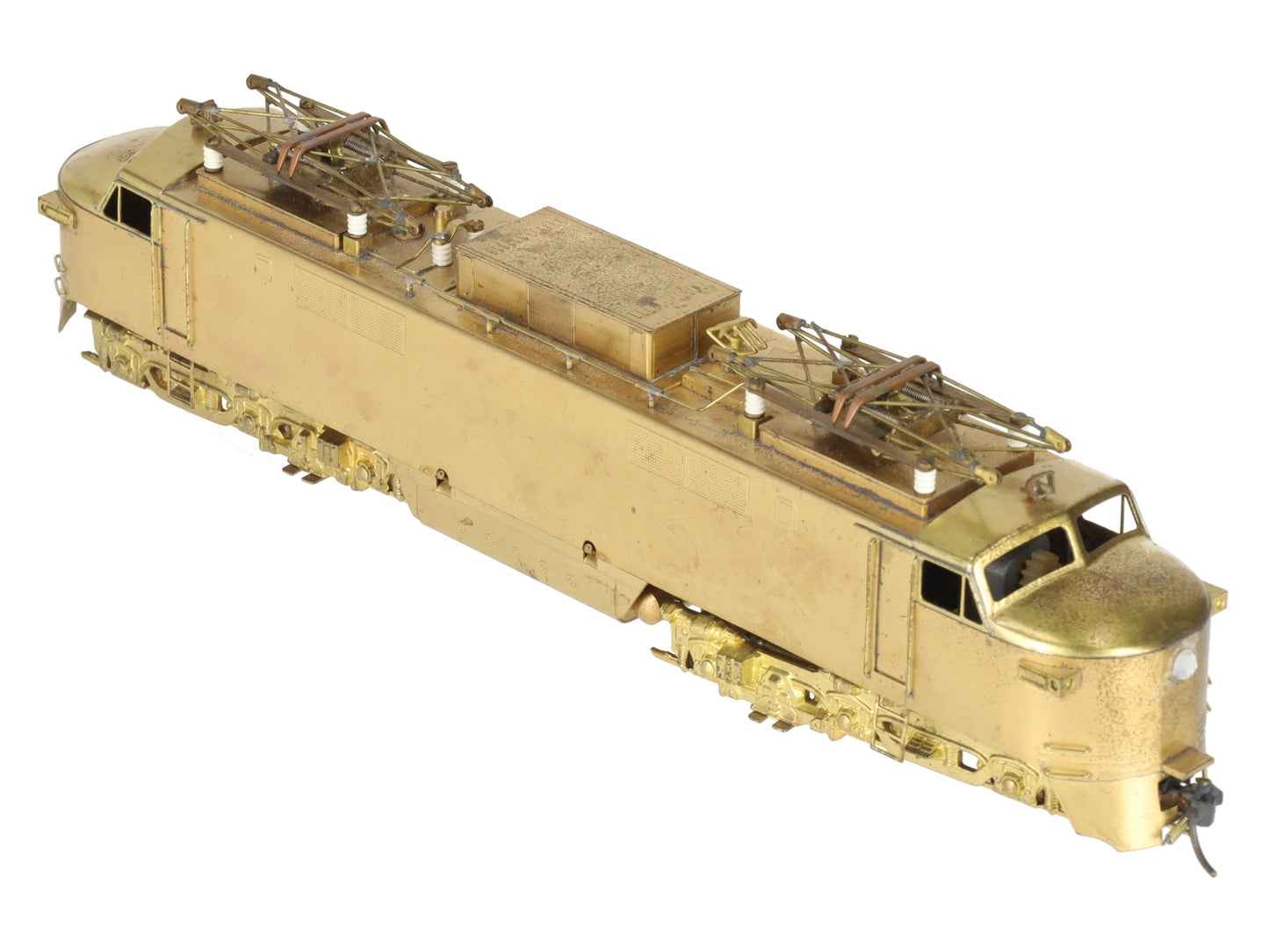 Alco Models E-114 BRASS HO New Haven EP-5 Electric Locomotive - Unpainted VG