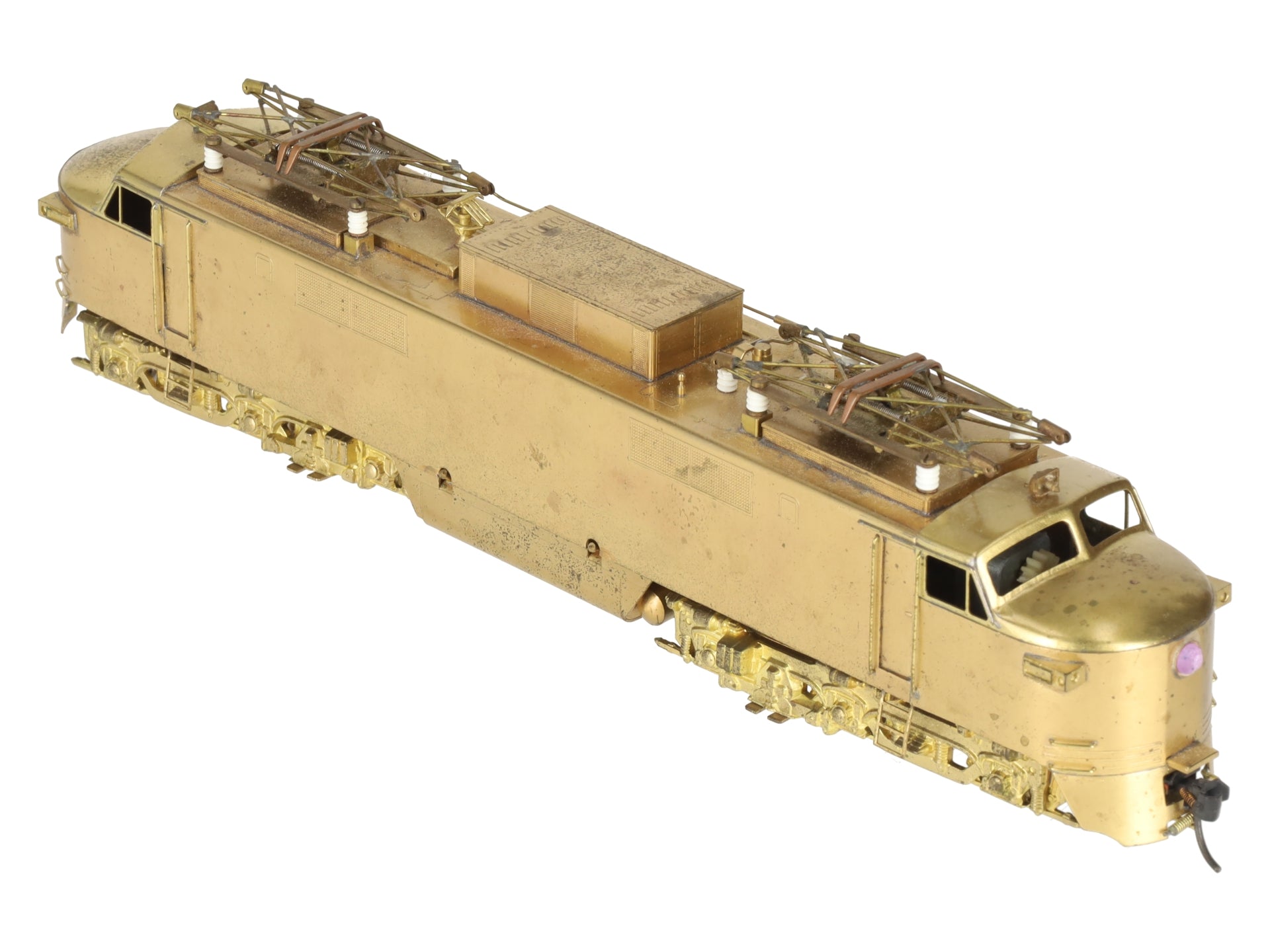 Alco Models E-114 BRASS HO New Haven EP-5 Electric Locomotive - Unpainted VG