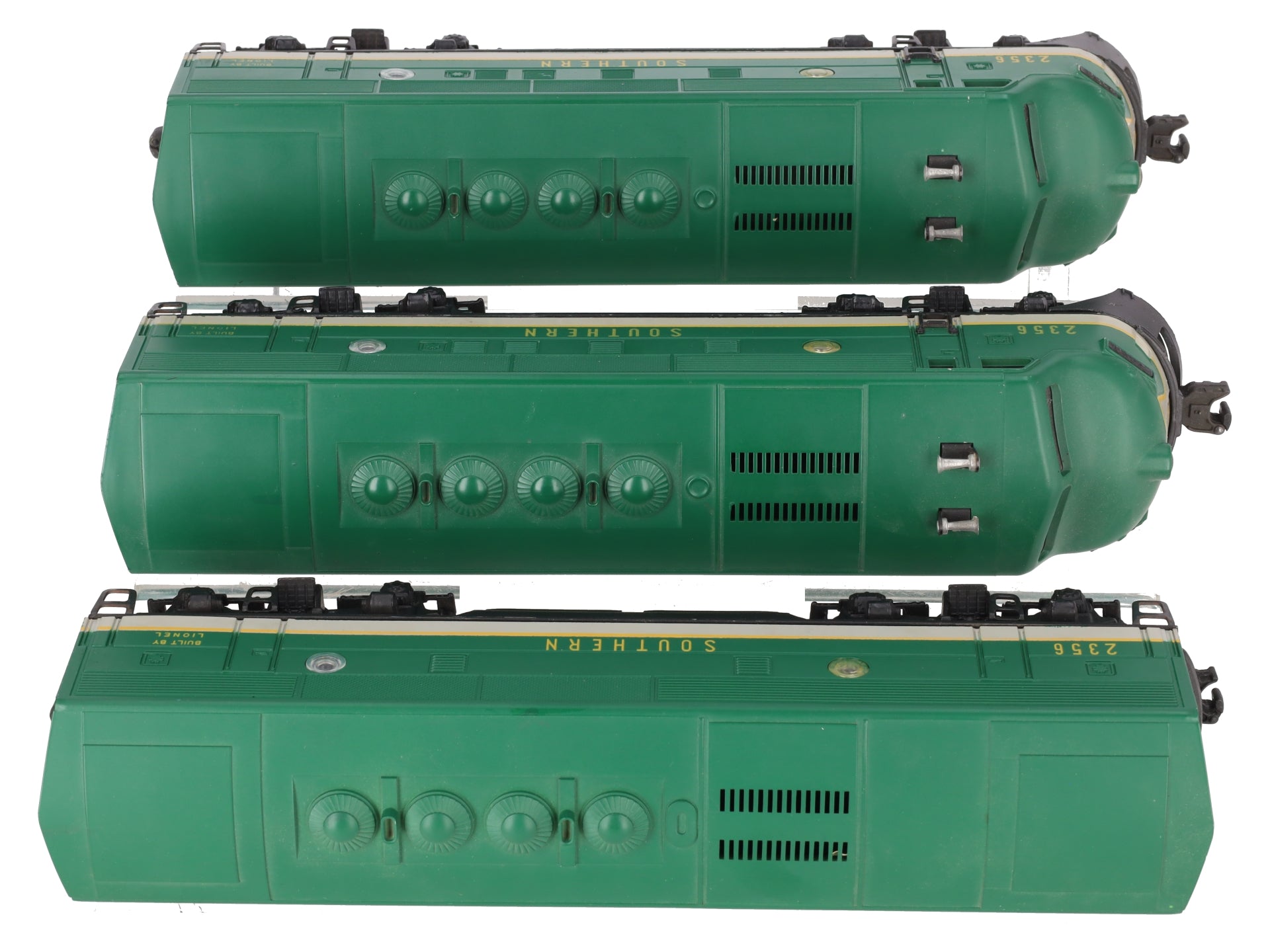 Lionel 2356 Vintage O Southern F-3 ABA Diesel Locomotives EX