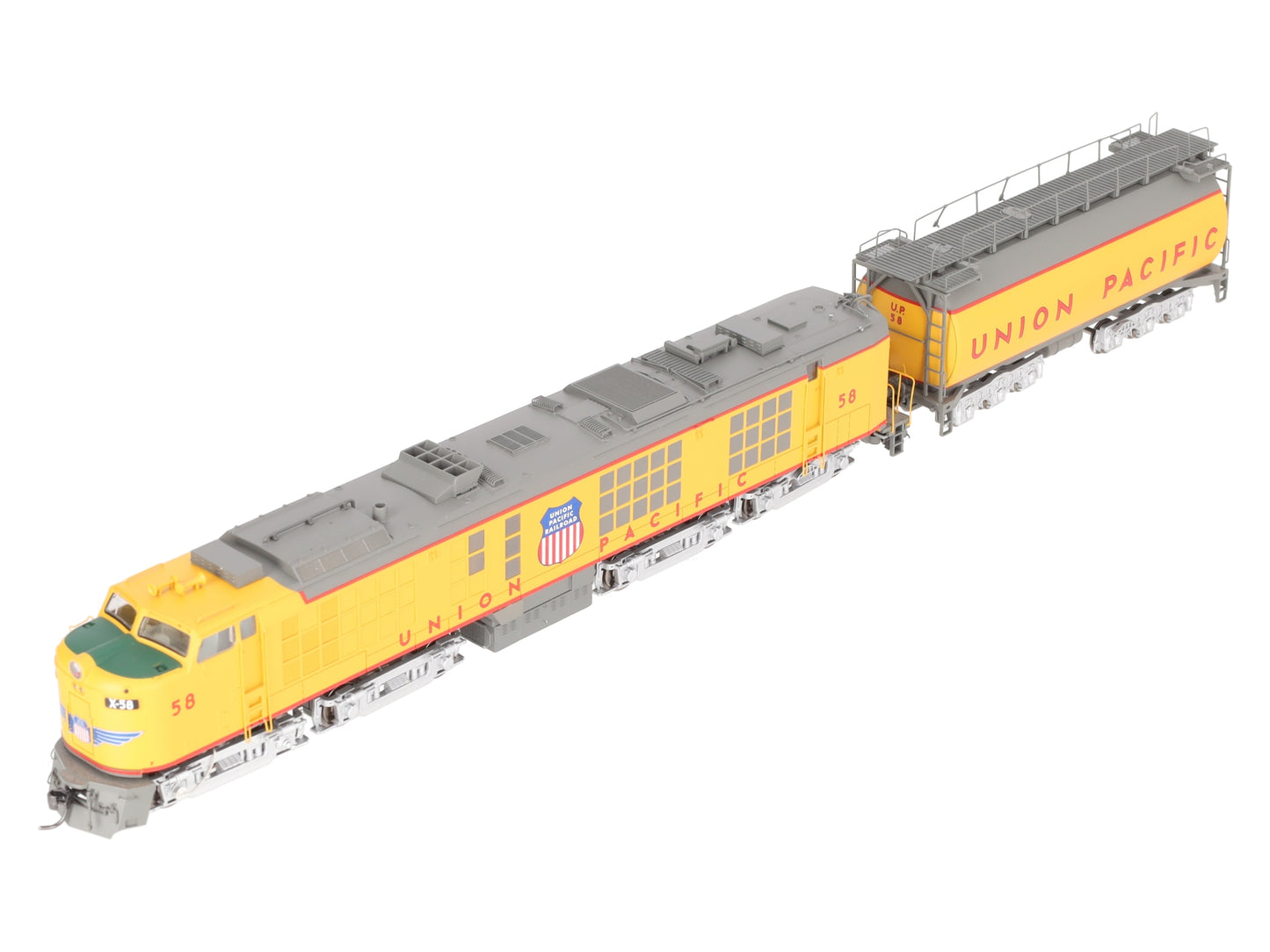 Athearn 88664 HO Union Pacific Gas Turbine Diesel Locomotive & Tender #58 EX/Box
