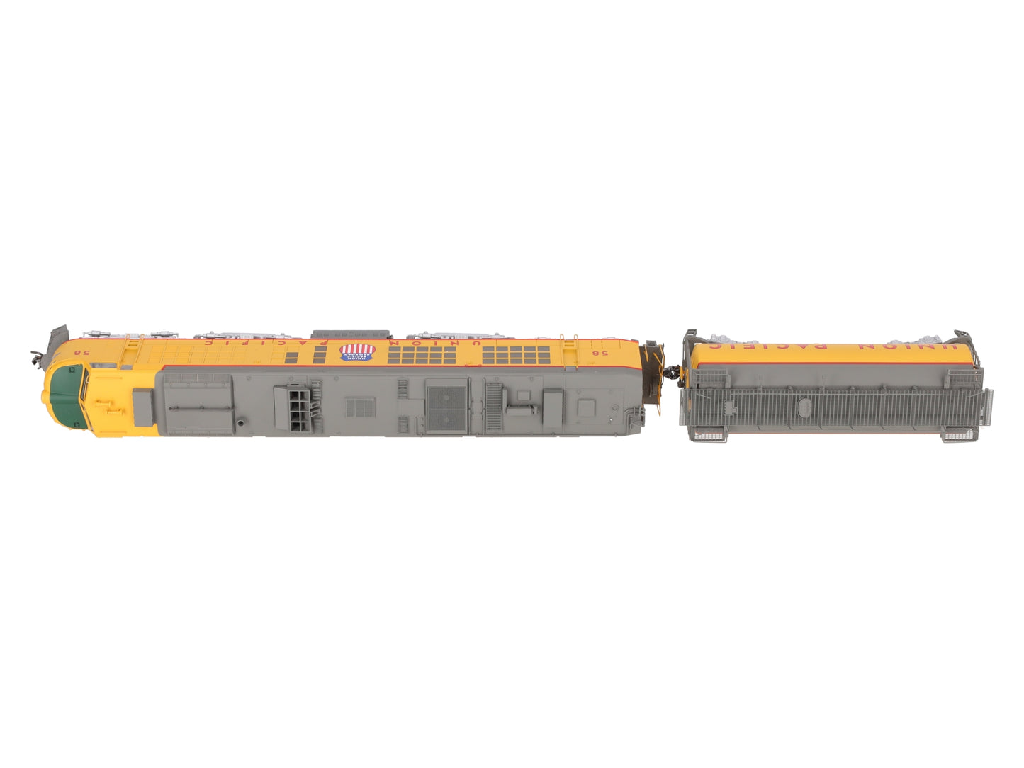 Athearn 88664 HO Union Pacific Gas Turbine Diesel Locomotive & Tender #58 EX/Box