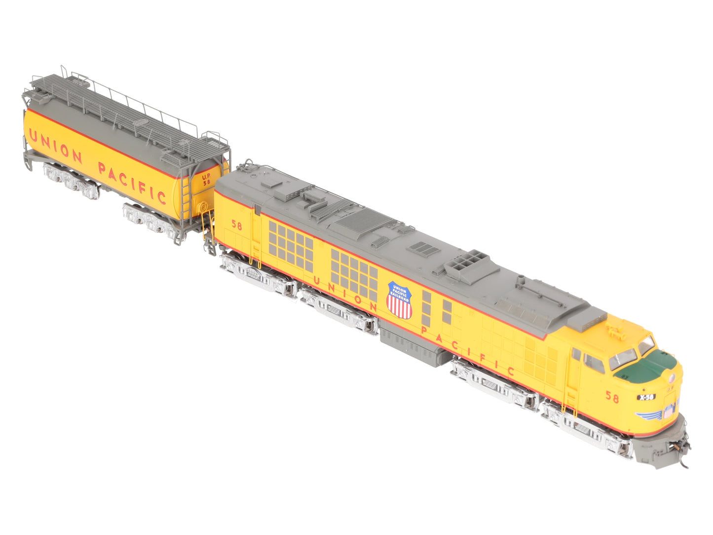 Athearn 88664 HO Union Pacific Gas Turbine Diesel Locomotive & Tender #58 EX/Box